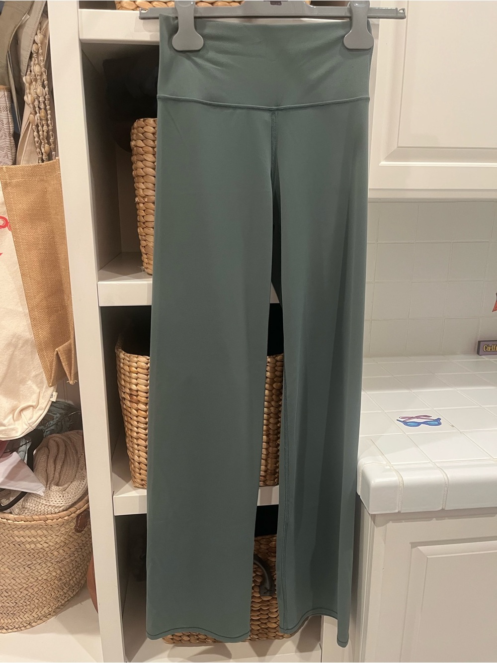 VUORI HALO EASY WIDE LEG Pants agate green - Picture 2 of 9